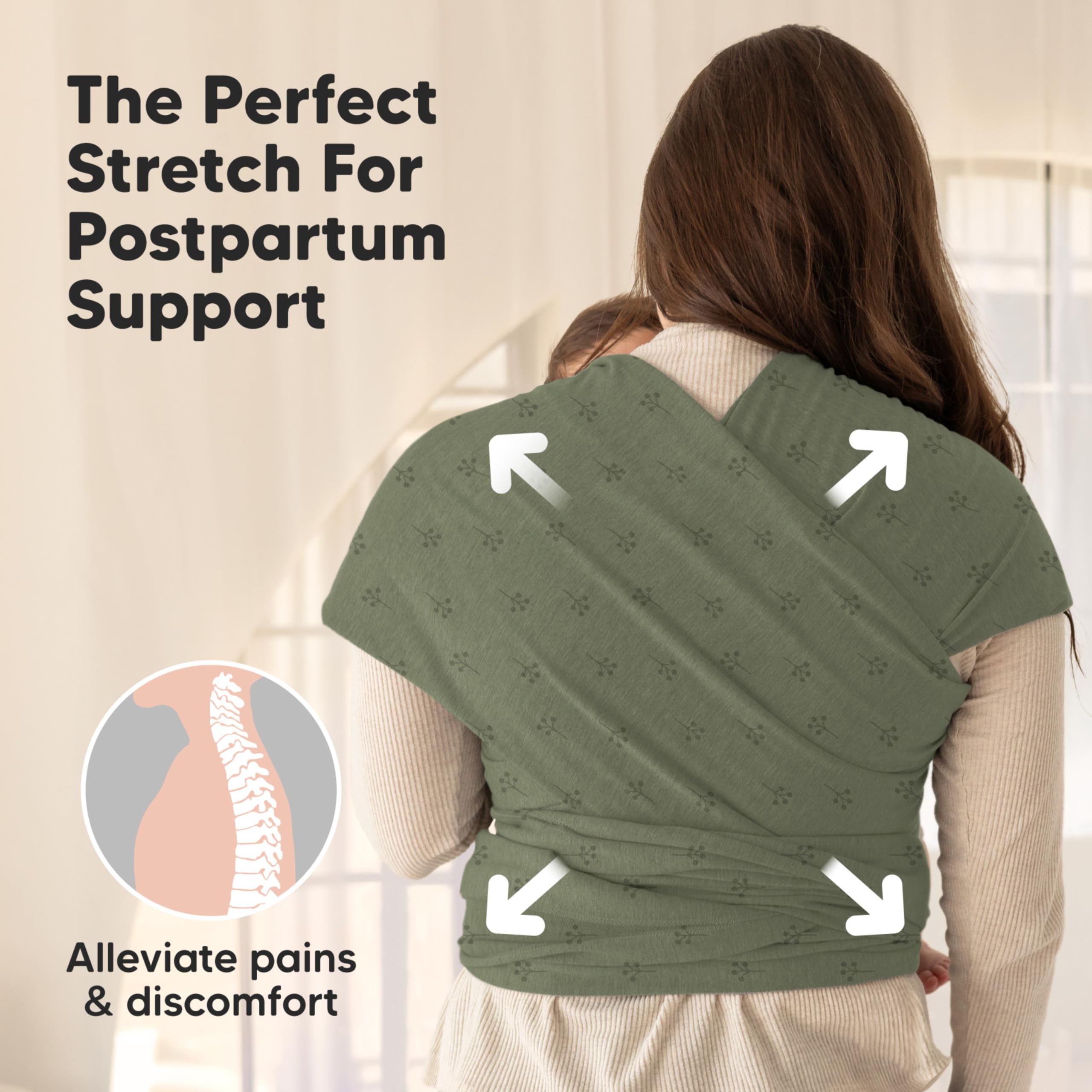 KeaBabies wrap doubling as nursing cover for discreet feeds