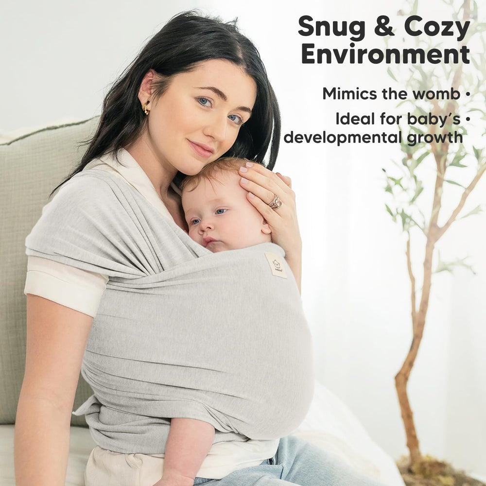 KeaBabies wrap doubles as pregnancy support and nursing cover.