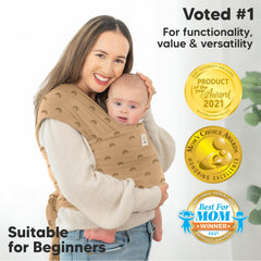 KeaBabies Rainbow hip-support highlights ergonomic hip positioning for growing babies