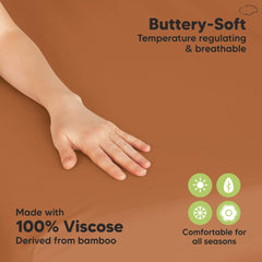 KeaBabies bamboo-viscose-sheets breathable year-round comfort
