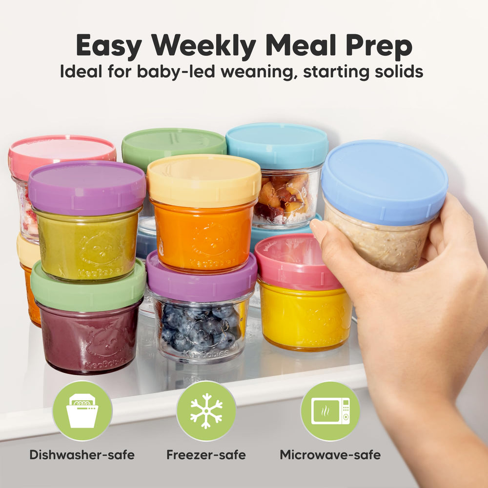 Dishwasher-safe design simplifies cleaning after feeding time.