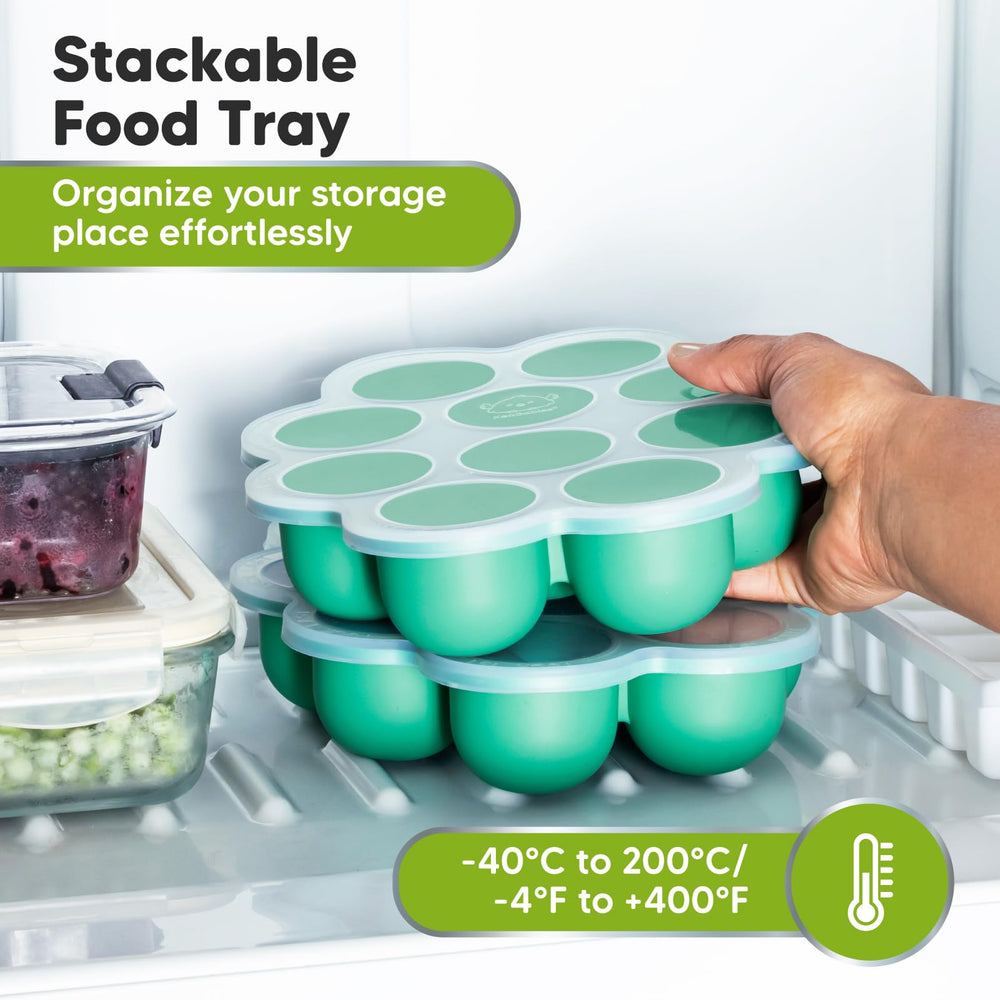 KeaBabies breast milk freezer tray for safe storage and quick use.