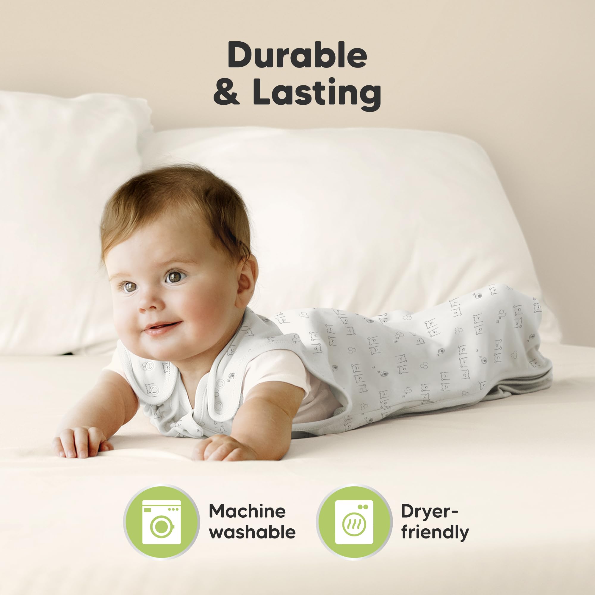 KeaBabies breathable all-season comfort for daytime and night