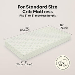 KeaBabies breathable-jersey crib sheet keeps baby cool during naps