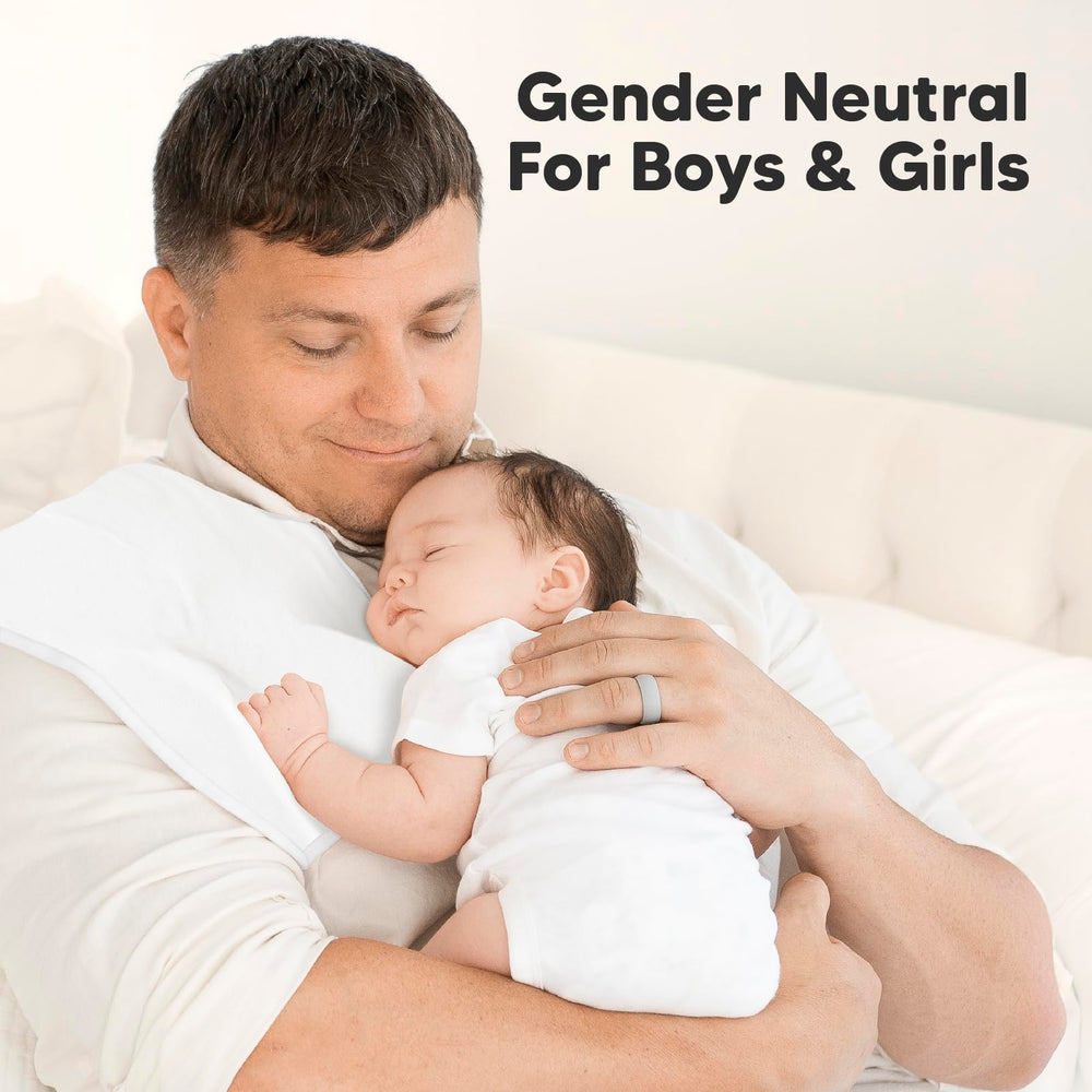 KeaBabies thick plush fabric absorbs moisture and keeps you dry