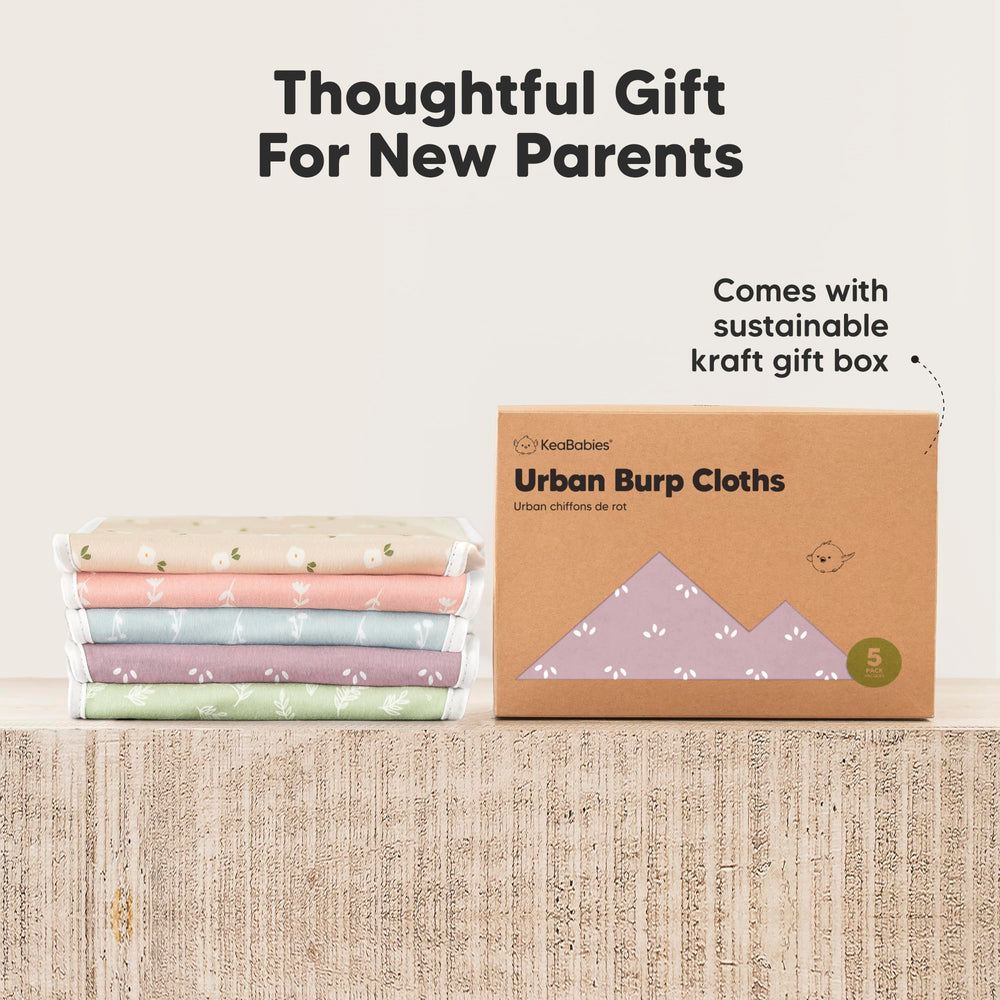 KeaBabies baby-use scenario with cloth ready for messes