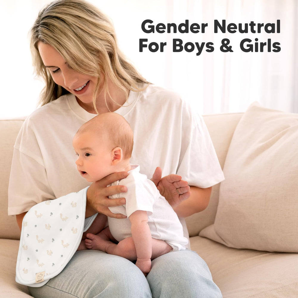 KeaBabies Everyday burp cloths for home or on-the-go.