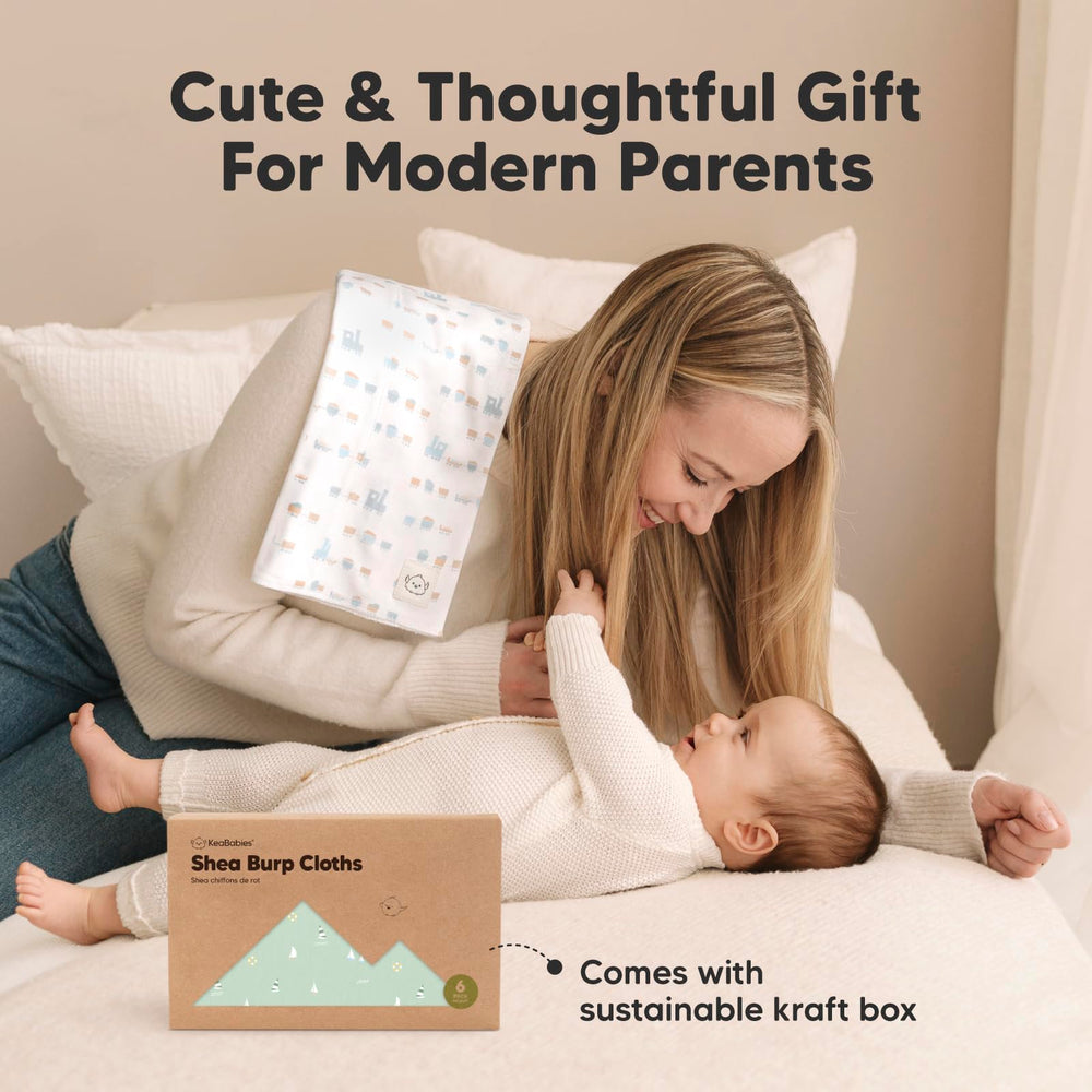 KeaBabies gift-ready packaging makes a thoughtful baby registry addition.