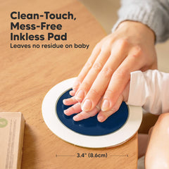 KeaBabies Clean Touch Ink Pad delivering zero ink contact for safe baby hand prints.