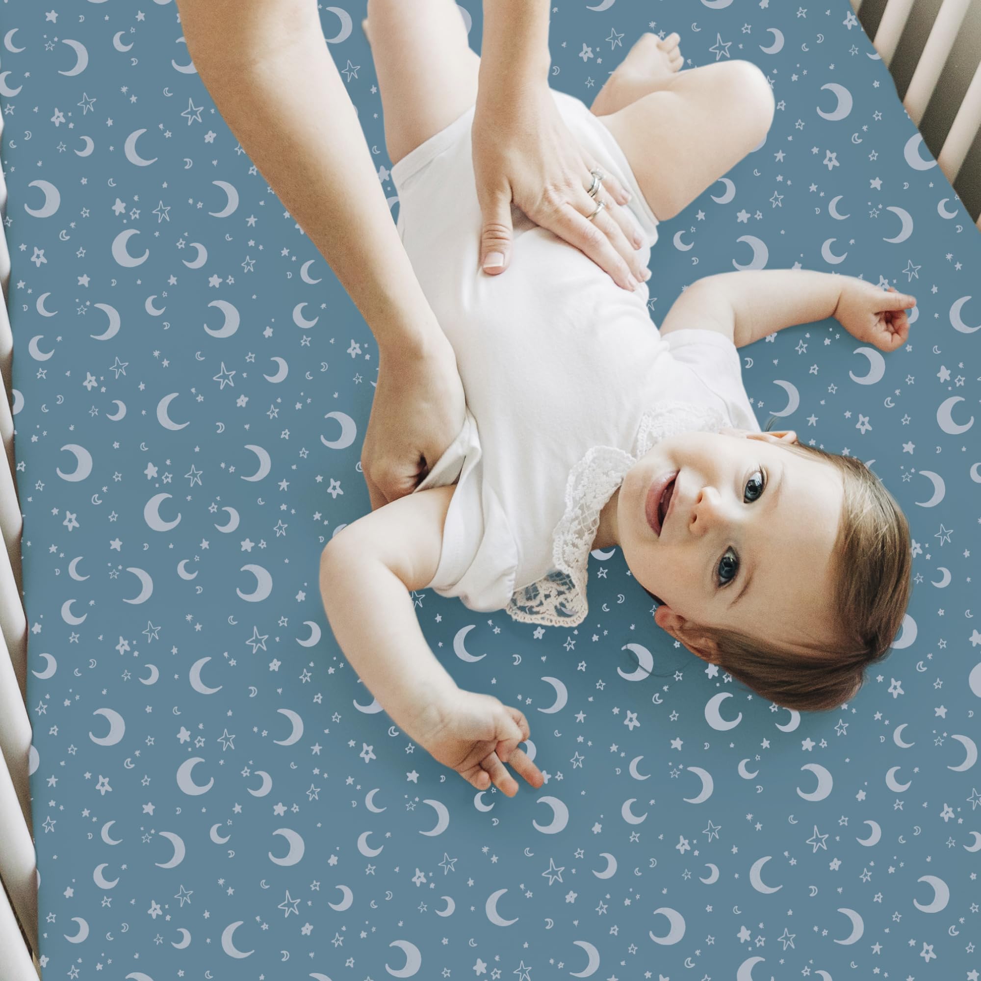 KeaBabies Dragon Tale crib sheet supports a breathable sleep environment