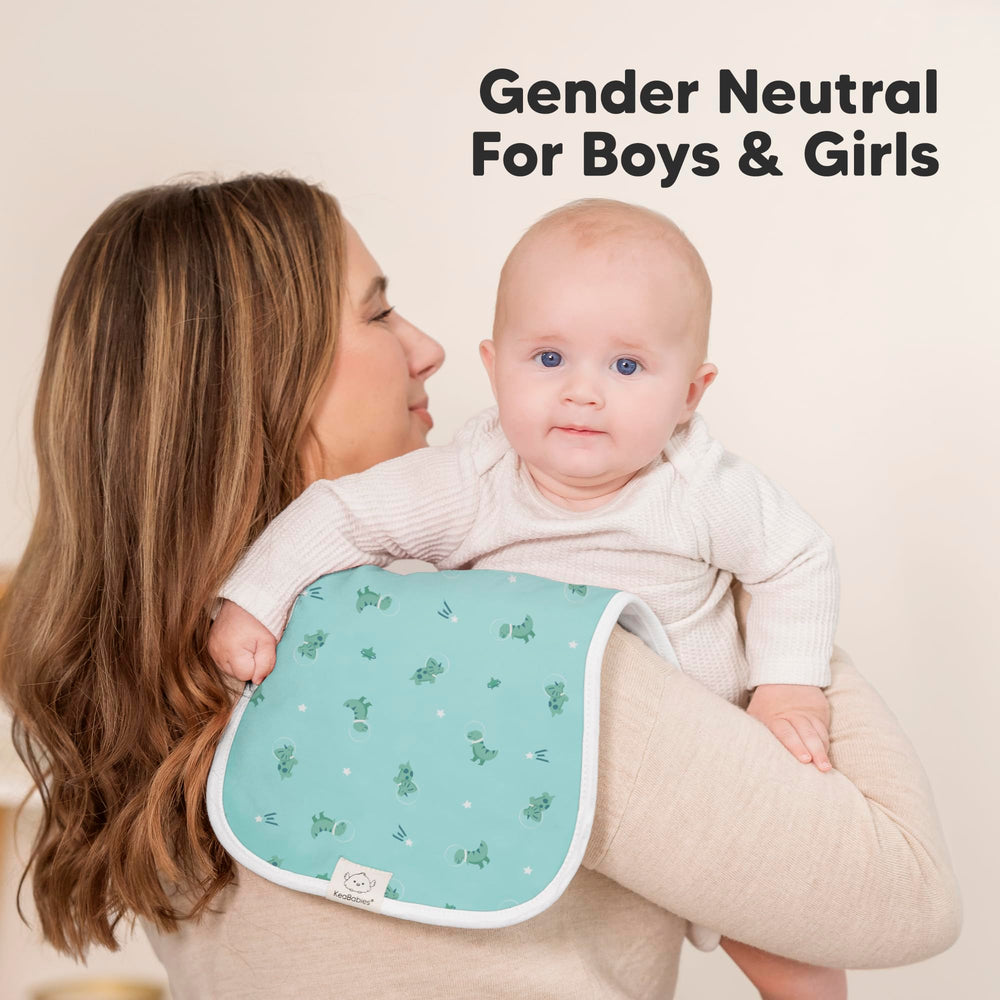 KeaBabies durable baby essential burp cloths for everyday messes