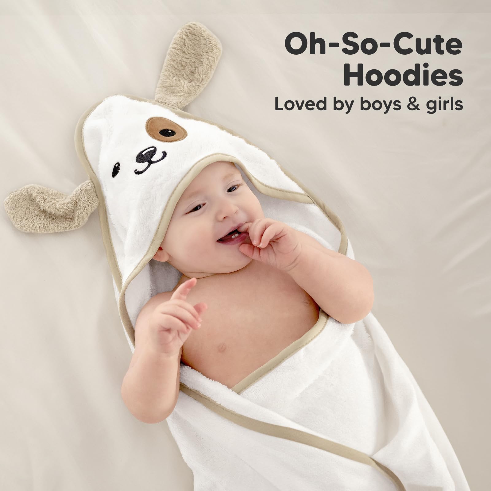 KeaBabies durable machine washable towel for busy homes.