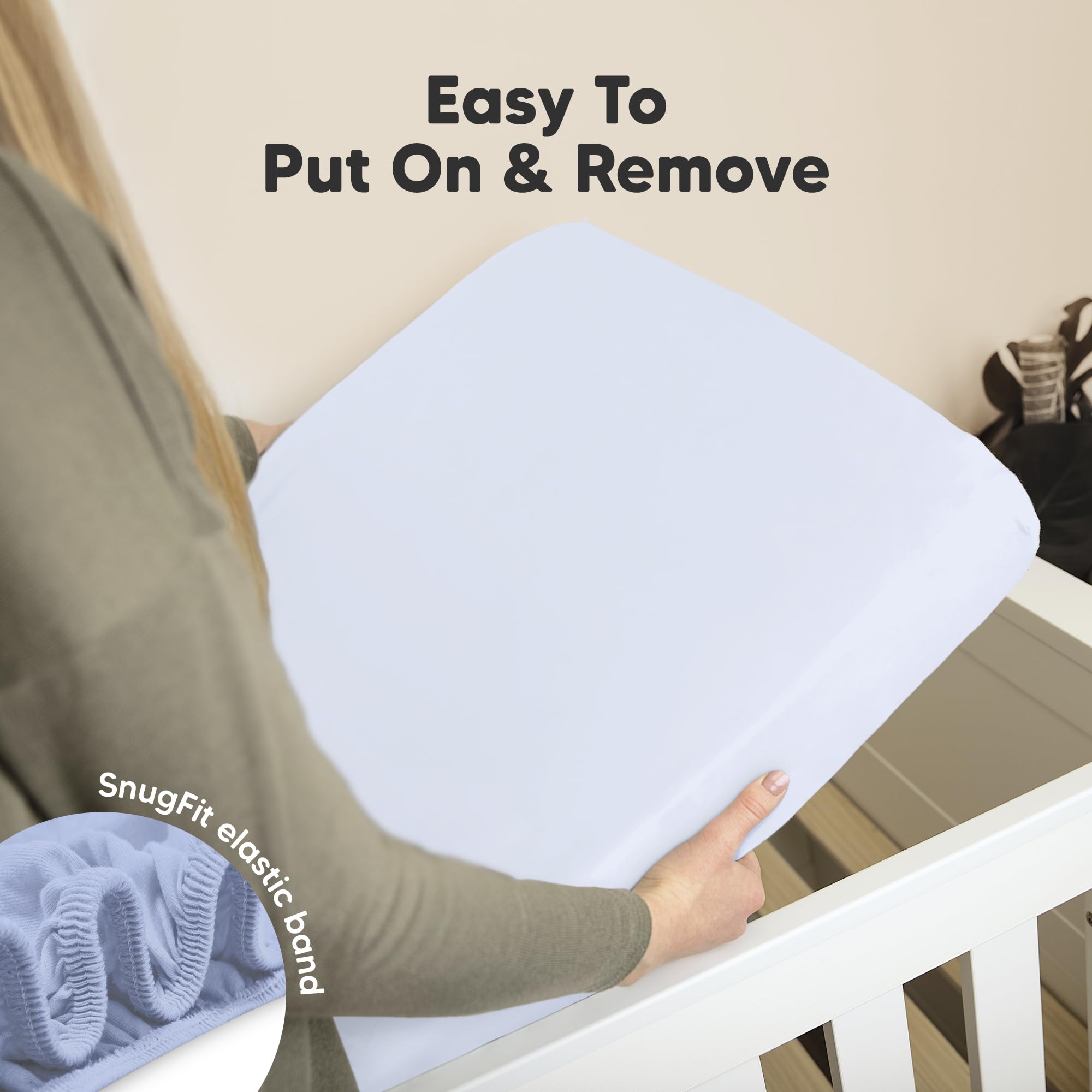 KeaBabies durable machine-washable sheets withstand frequent washes