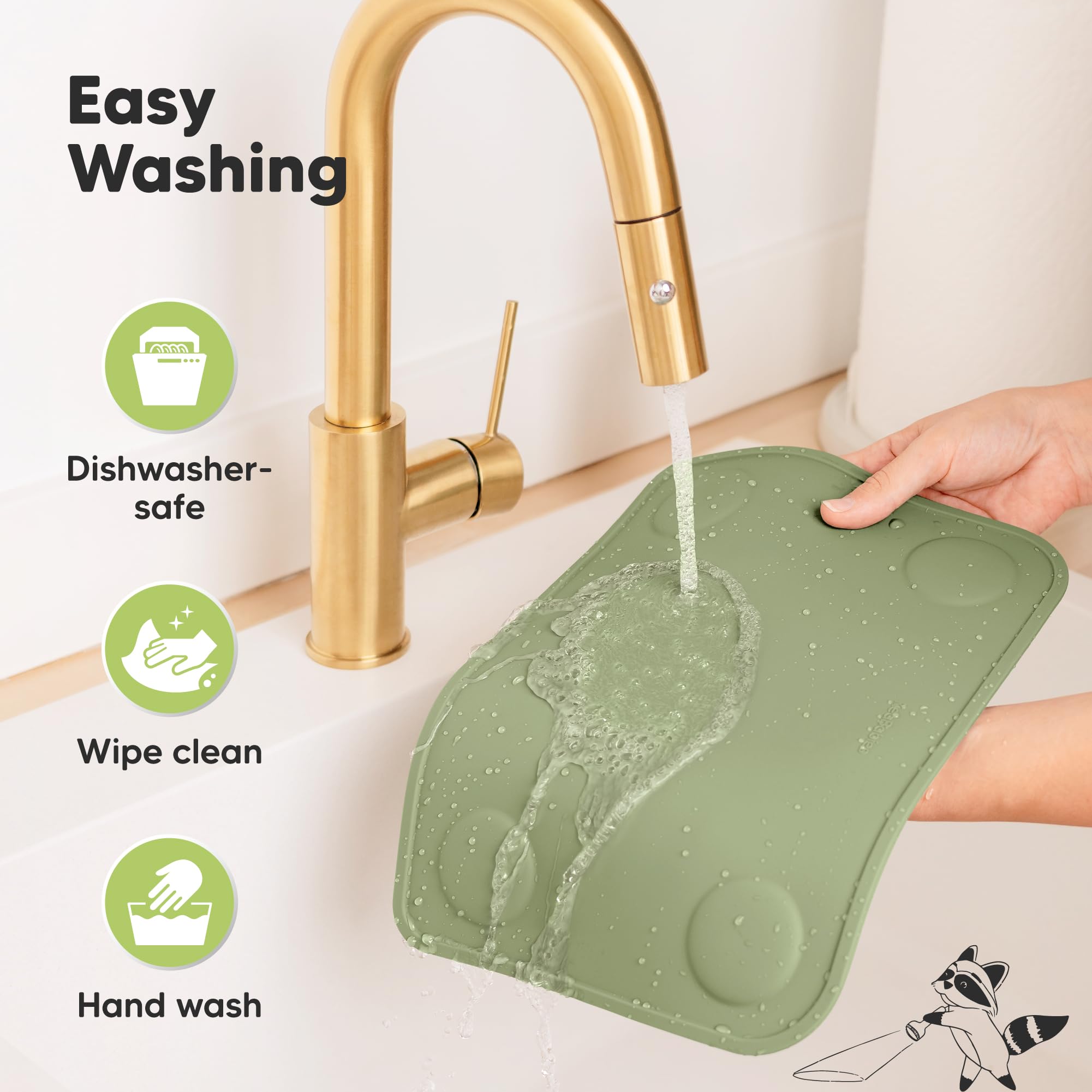 KeaBabies durable, stain-resistant placemats withstand daily use.
