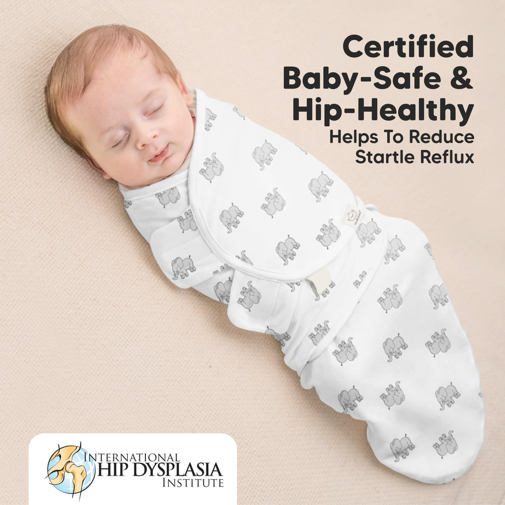 KeaBabies easy diaper-change zipper view for night-time access.