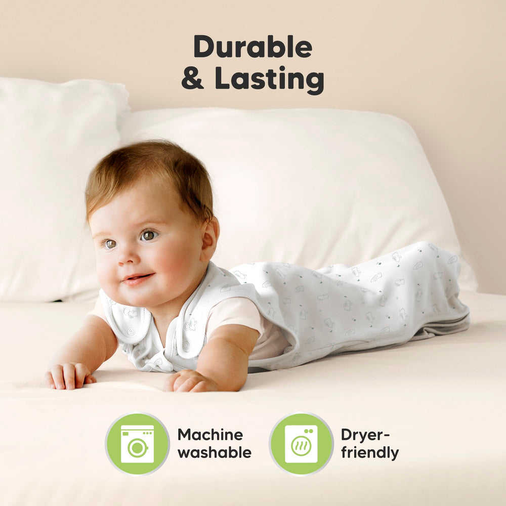 KeaBabies easy zip system simplifies nighttime diaper changes