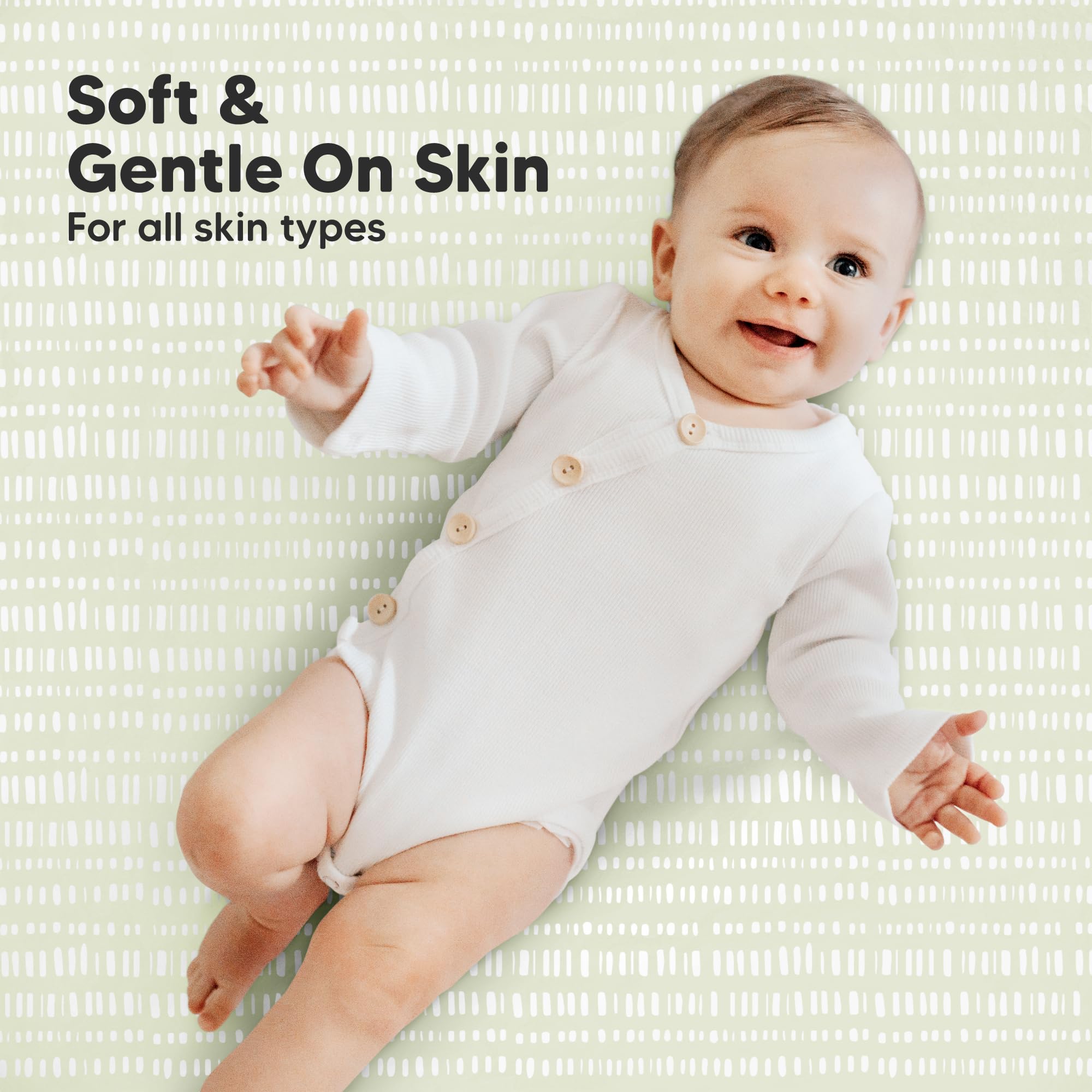 KeaBabies elastic-secure-stitched sheets stay in place for safe sleeping
