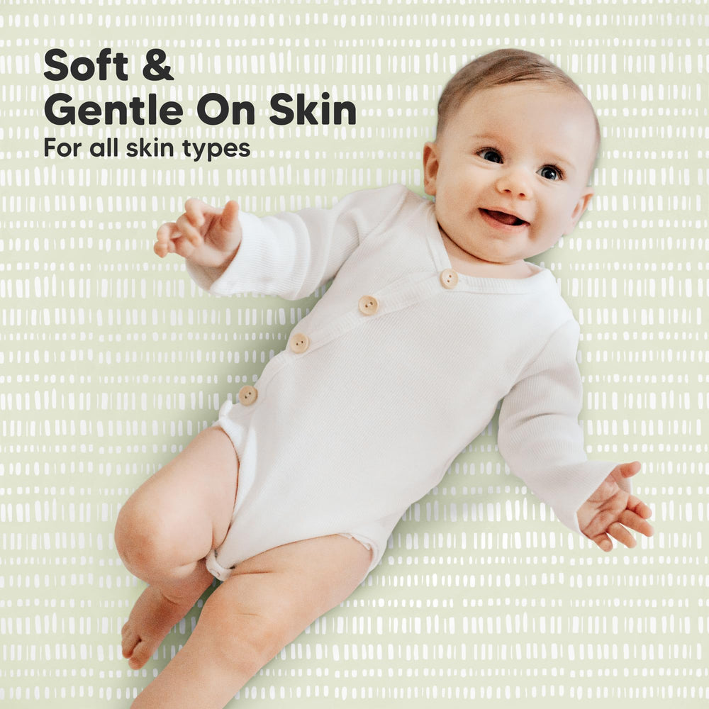 KeaBabies elastic-secure-stitched sheets stay in place for safe sleeping