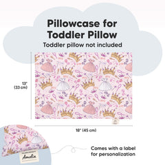 KeaBabies envelope-closure design keeps pillow secure during travel and naps.