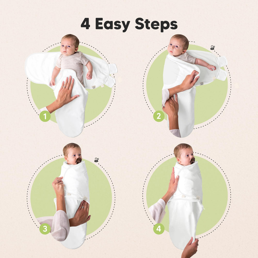 KeaBabies FabTech 2-way stretch knit adds durability and machine washable convenience.