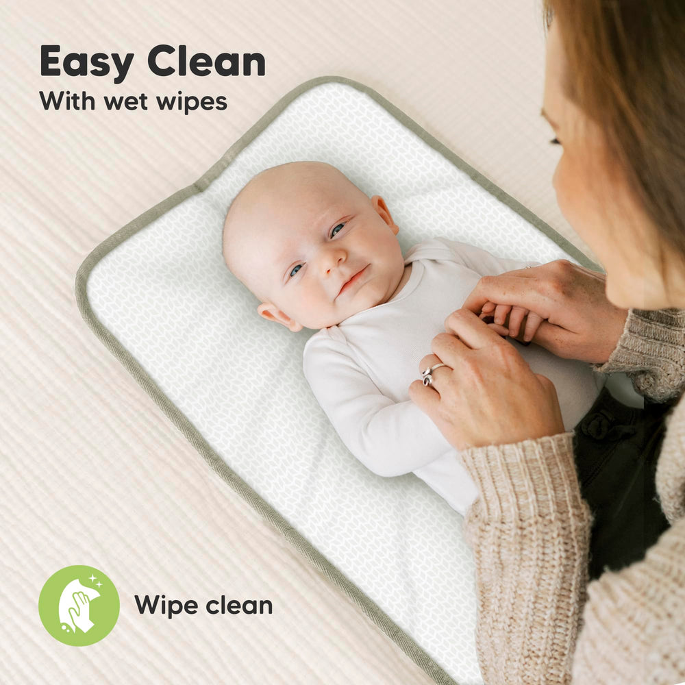 KeaBabies Fox Vale design changing mat offers stylish travel accessory.