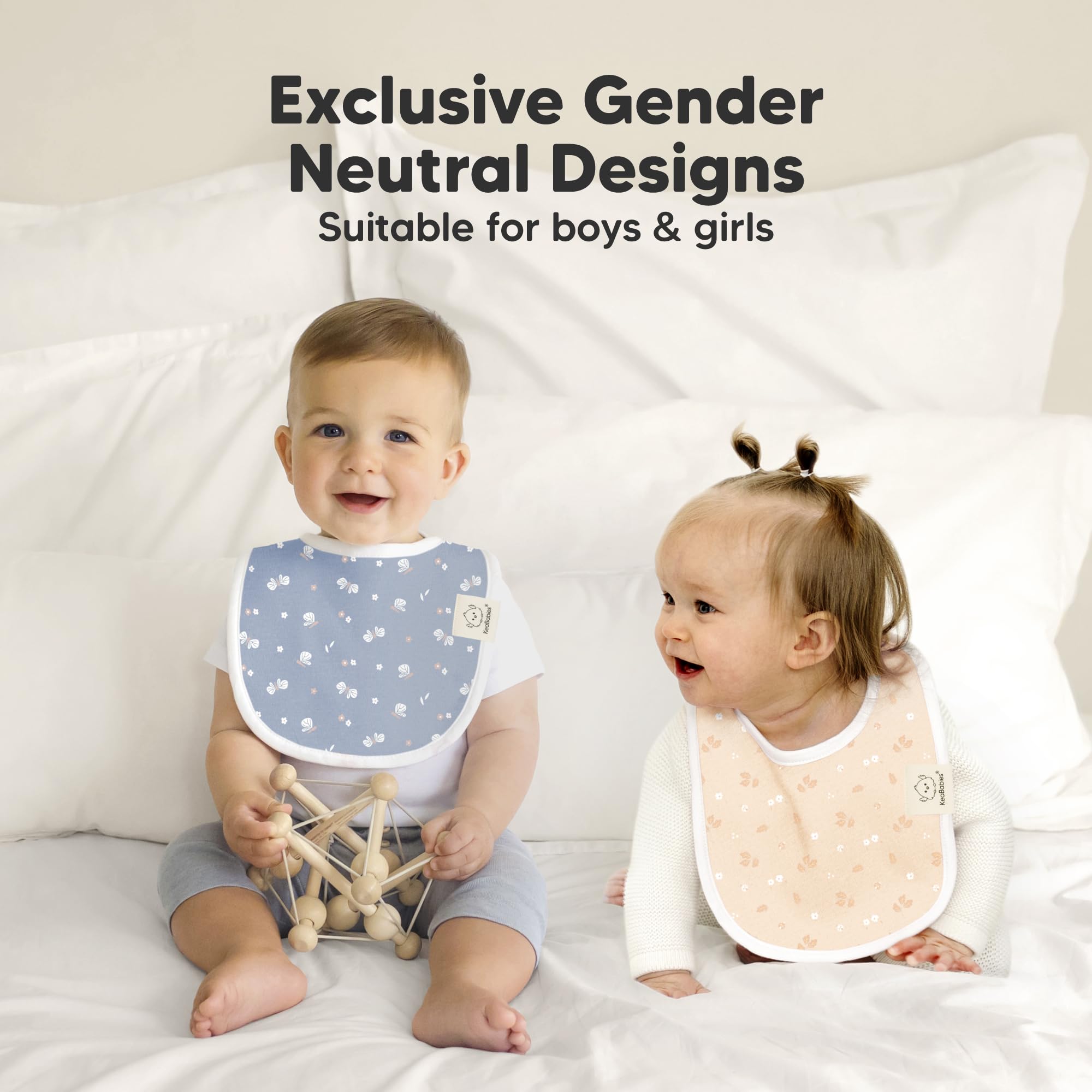 KeaBabies gift box packaging makes a ready gift for baby showers