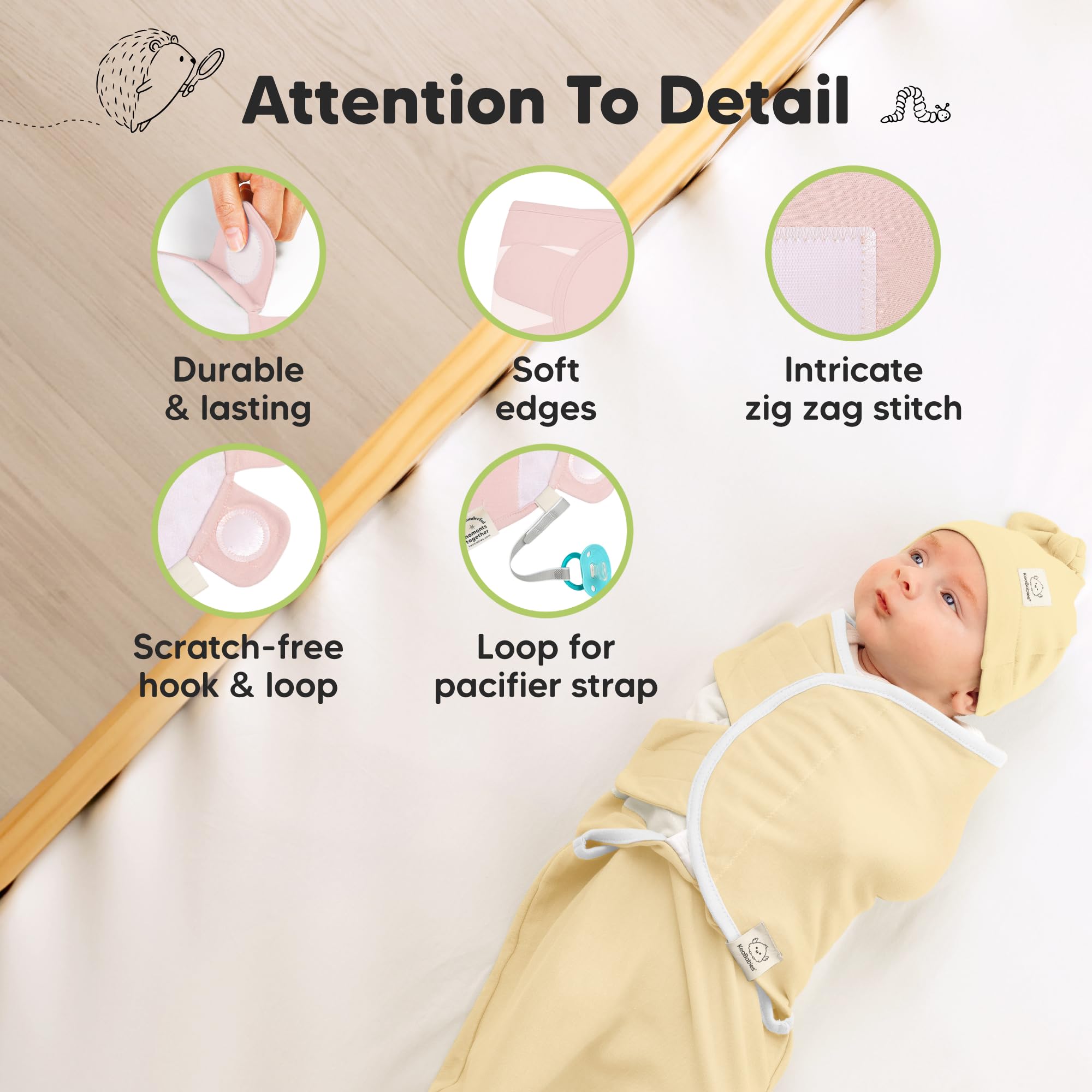 KeaBabies gift box packaging makes a thoughtful baby shower gift