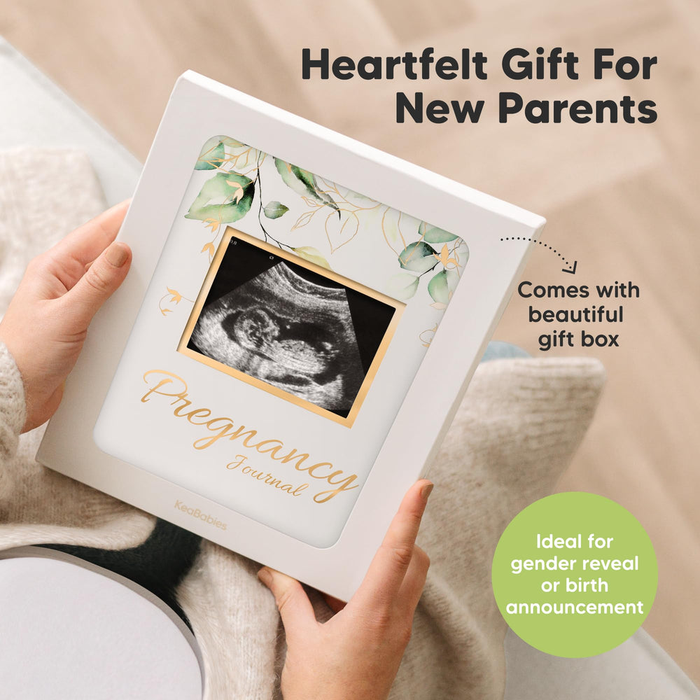 KeaBabies gift box packaging makes a ready-to-gift keepsake
