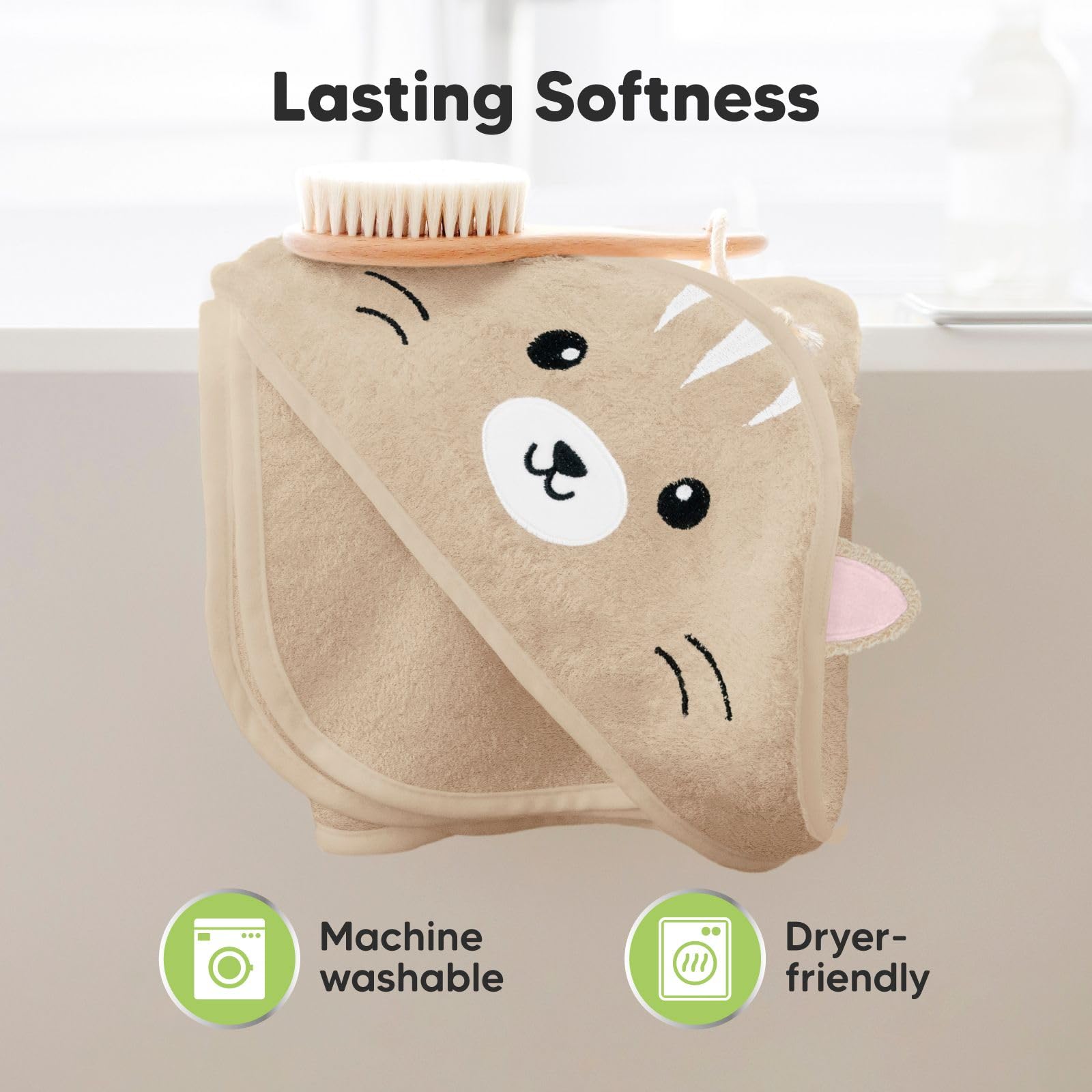 KeaBabies towel packaged in gift box for baby showers
