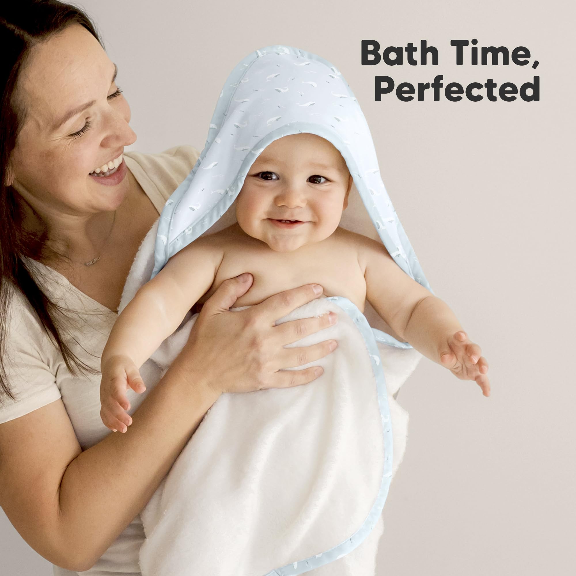 KeaBabies gift box towel is a thoughtful baby shower present.