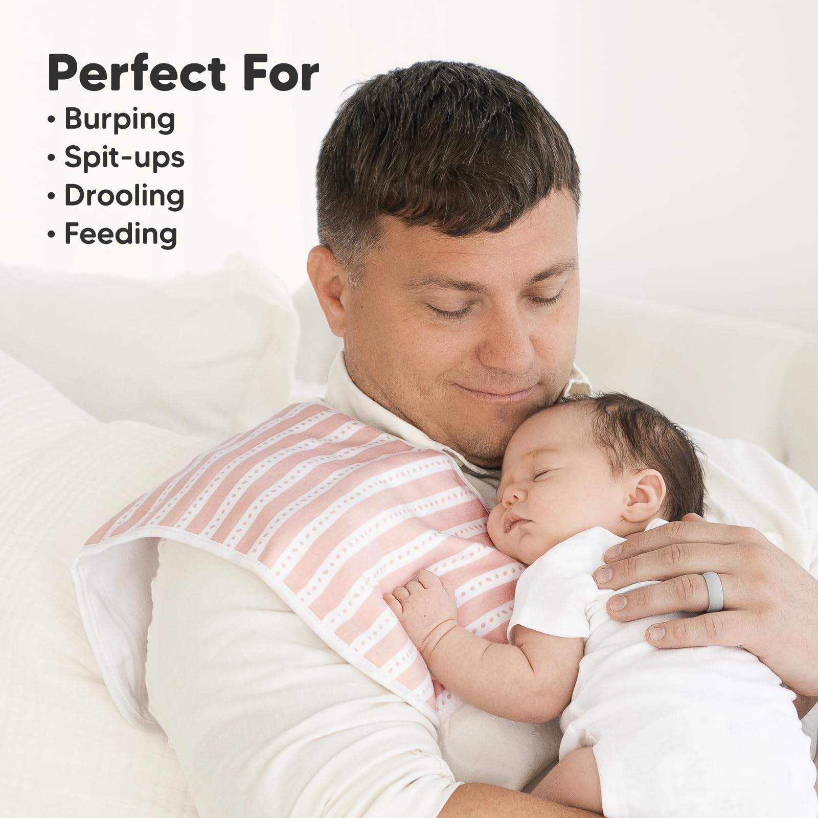KeaBabies GOTS-certified cotton ensures eco-friendly material for daily use.