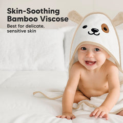 KeaBabies growth towel grows with your child up to age five.