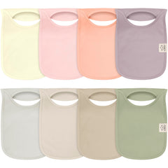 KeaBabies Hallo bib in soft cotton boosts gentle skin comfort and drool control