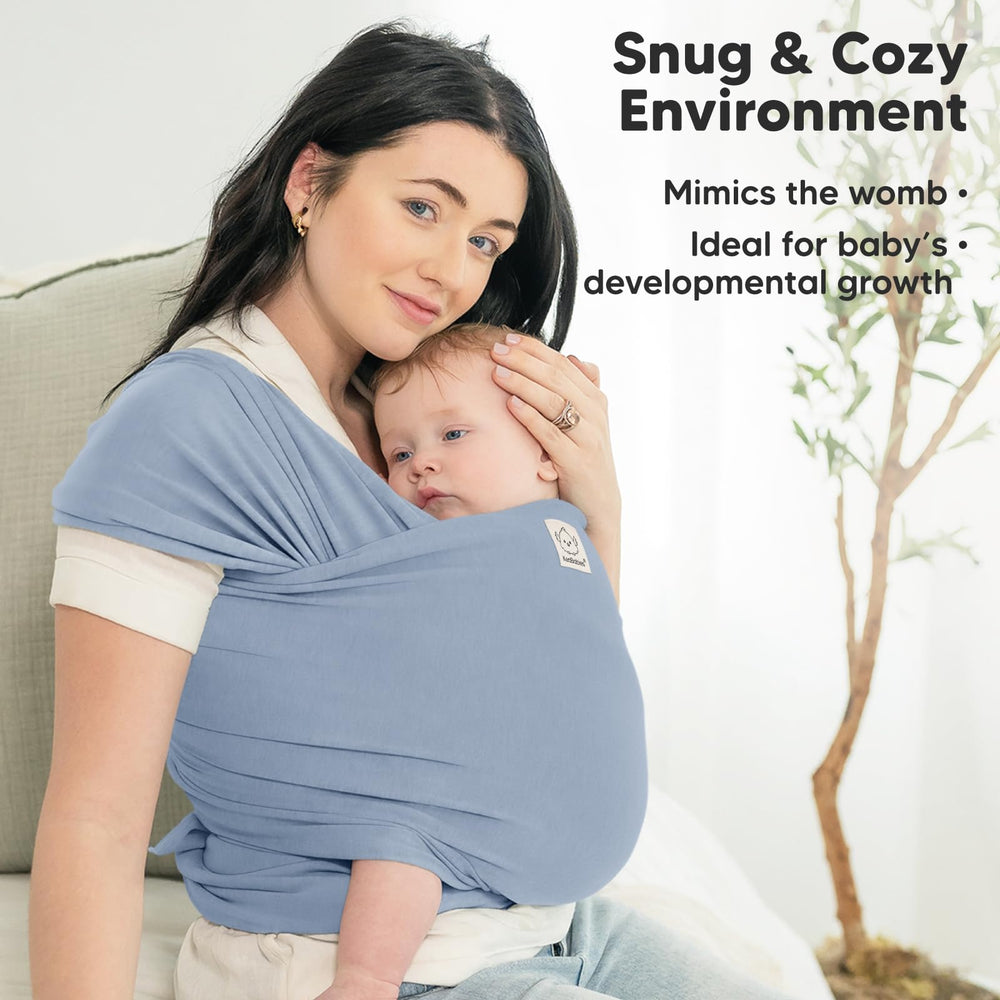 KeaBabies hip-friendly design supports healthy hip positioning