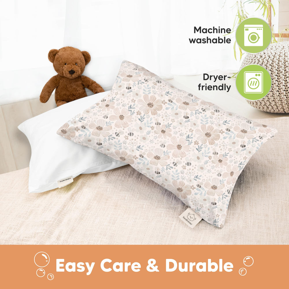 KeaBabies 13x18 pillowcase suitable for home, school, or camping.