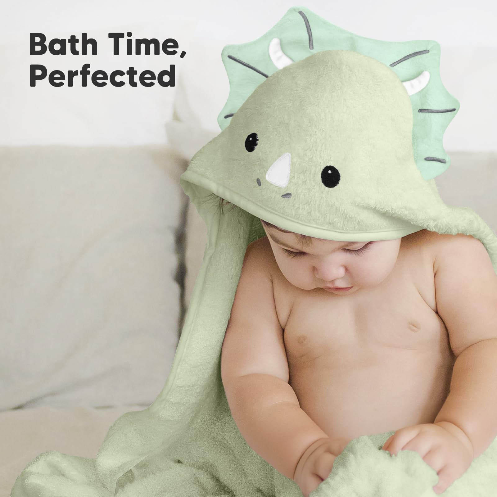 Keababies hooded towel gift box design ideal for baby showers.