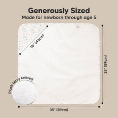 KeaBabies hooded towel gentle on sensitive skin for everyday use.