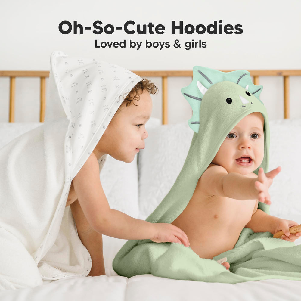 Keababies hooded towel supports toddler growth and use beyond infancy.