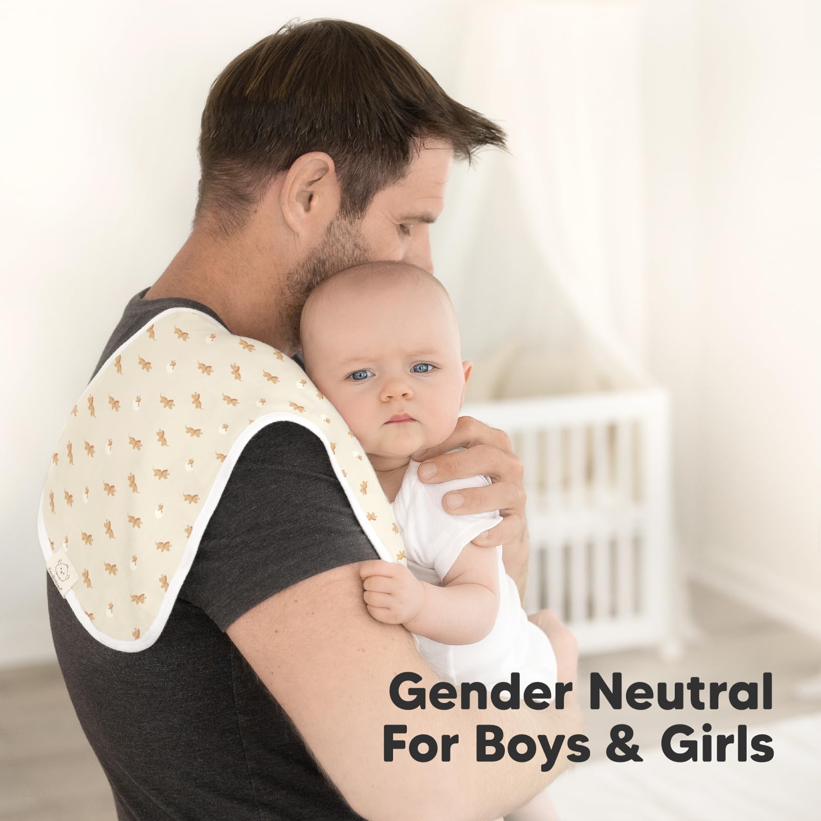 KeaBabies soft, skin-friendly cloths are suitable for newborns and sensitive skin