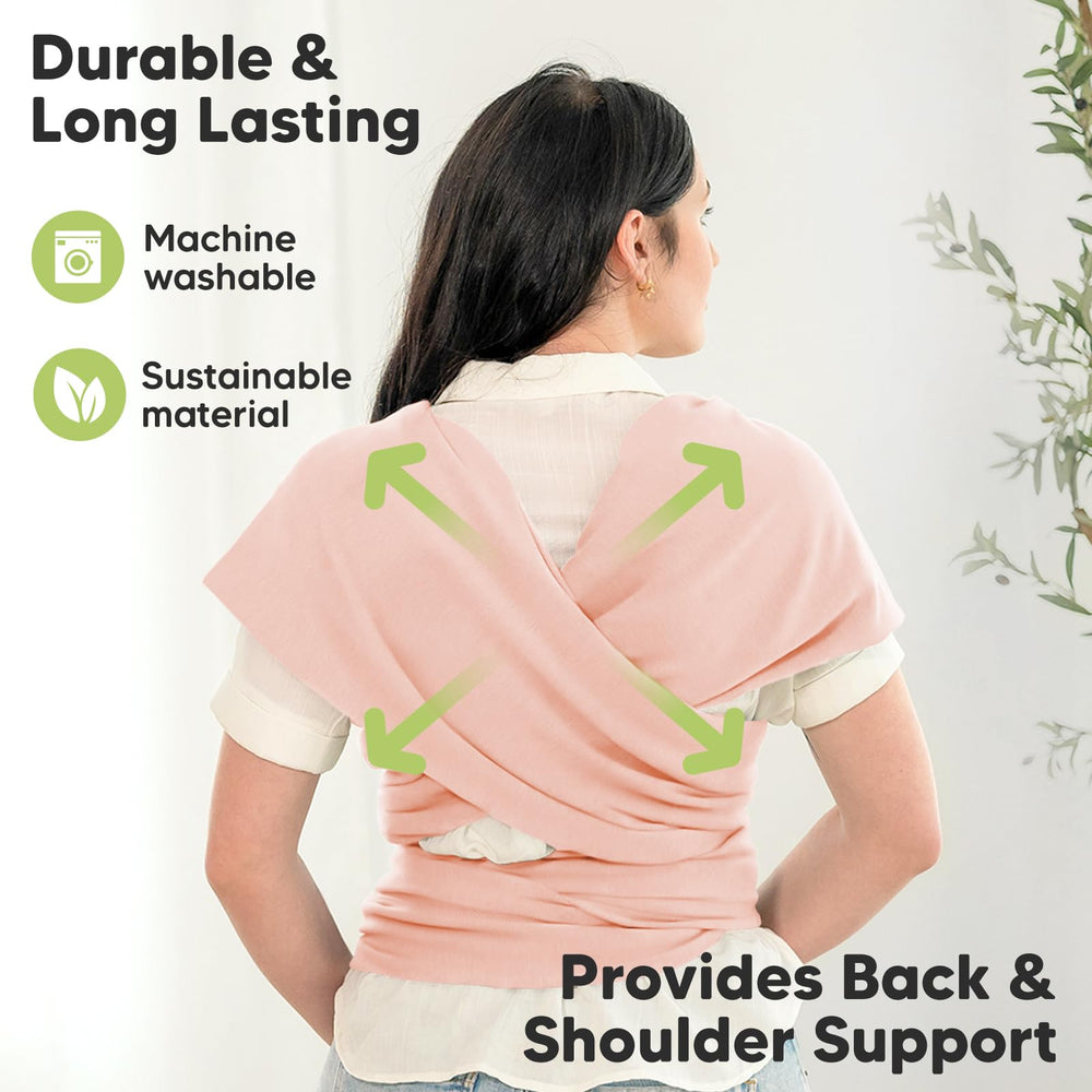 KeaBabies ihdi-hip-friendly-design: supports hip position and growth.