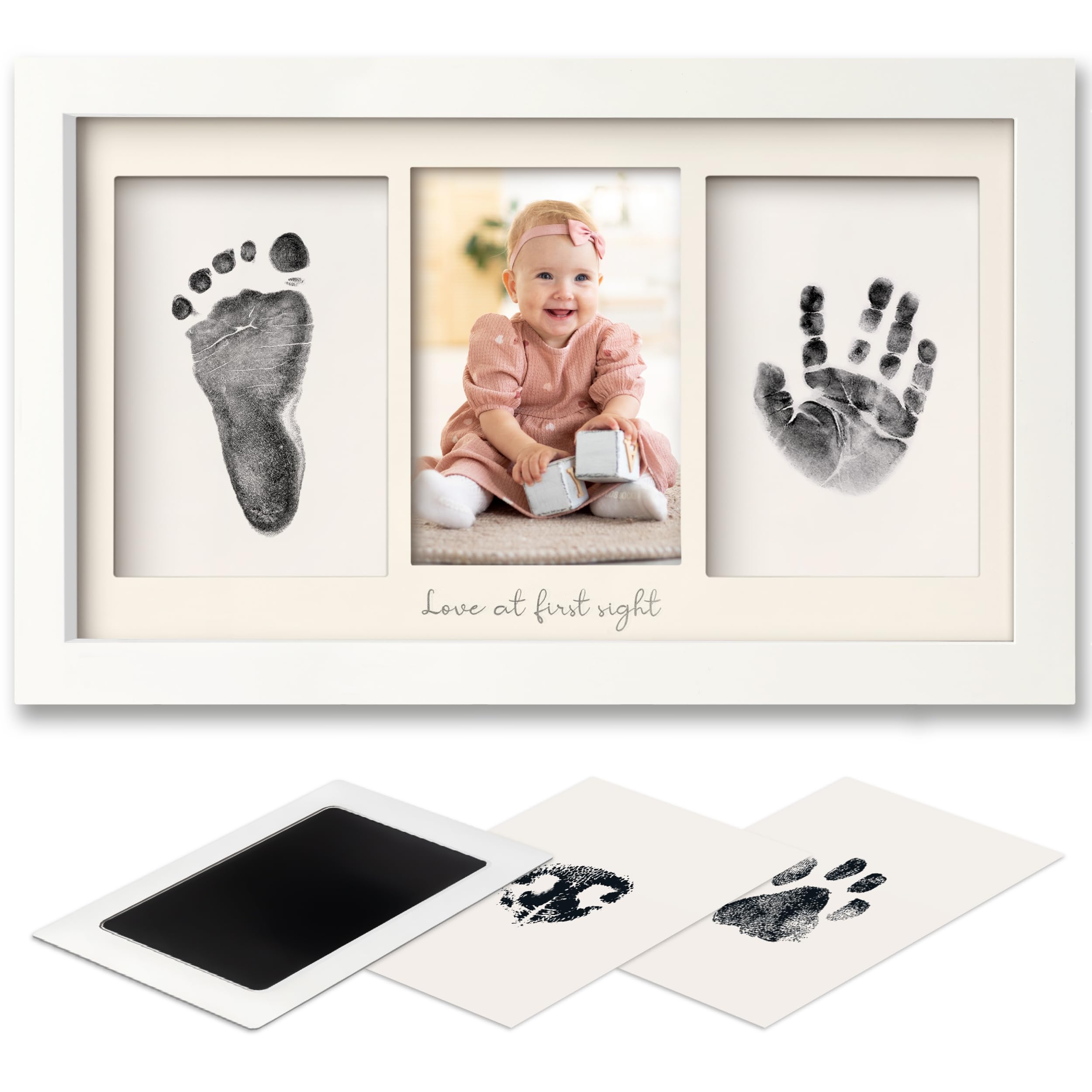 KeaBabies inkless handprint kit boxed gift for baby showers