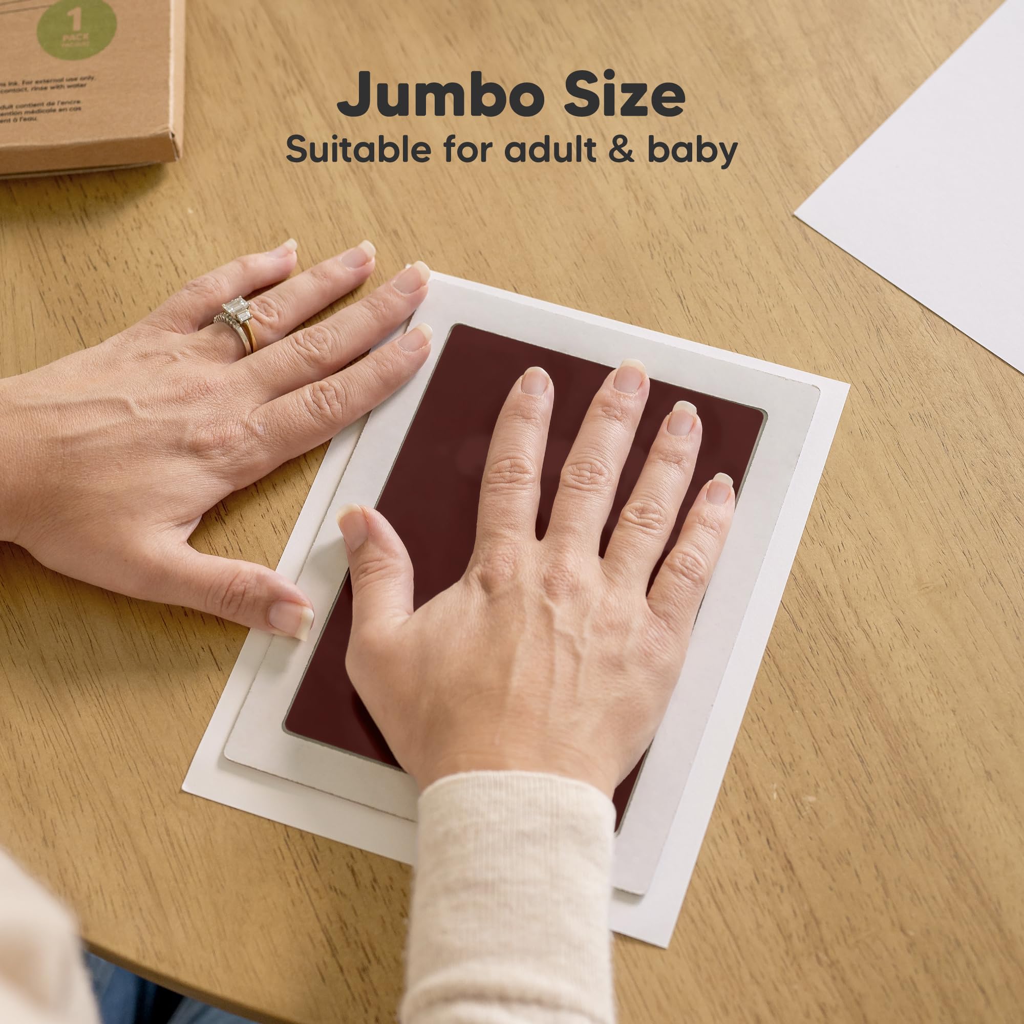 KeaBabies step by step instruction helps parents capture perfect keepsakes