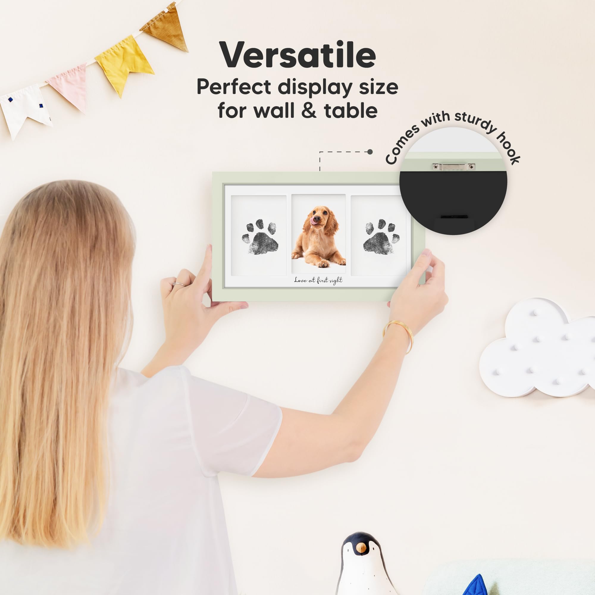 KeaBabies Lab Tested Baby Safe Ink Pad is gentle on delicate skin