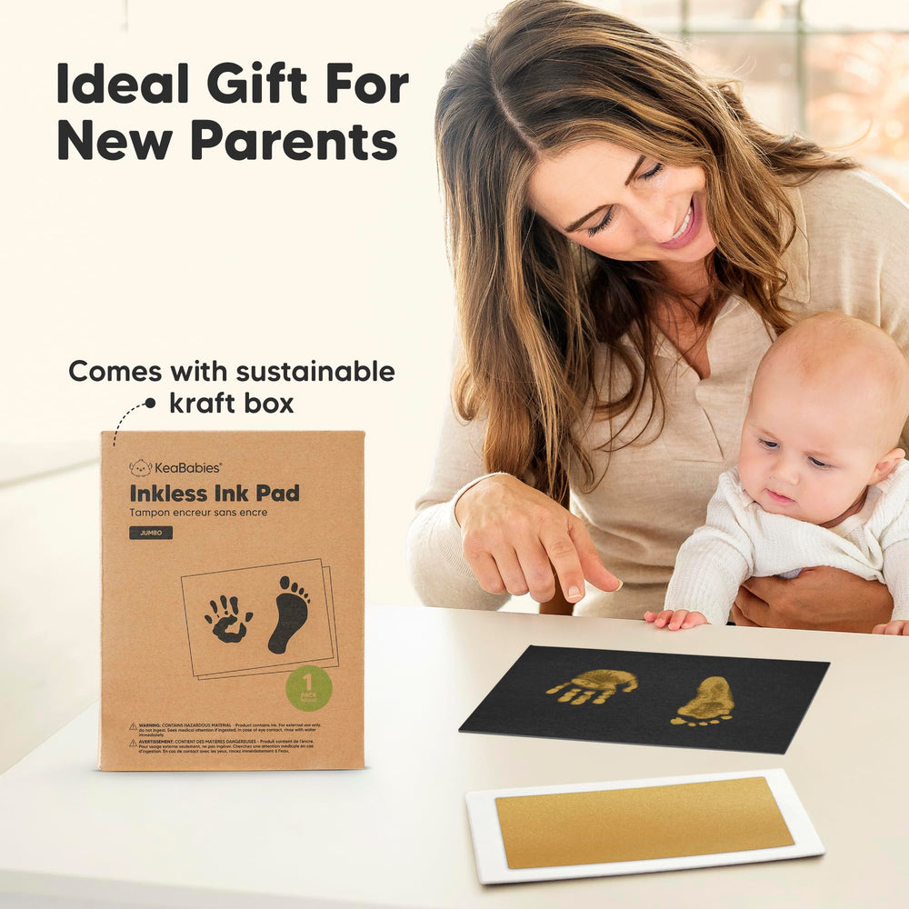 KeaBabies lab-tested inks ensure safe imprinting for babies.