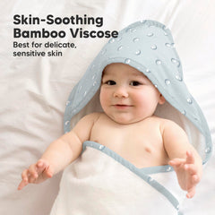 KeaBabies large hooded towel stays fluffy even after washes.