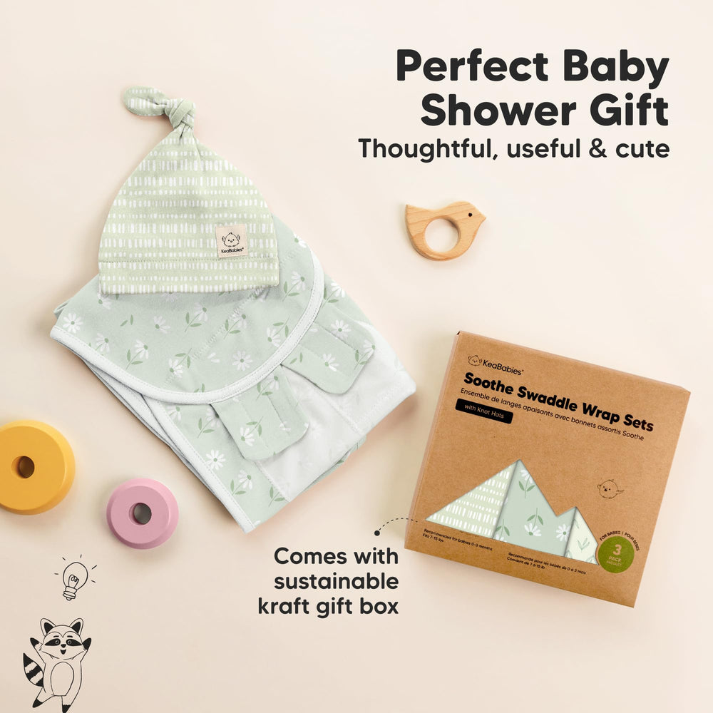KeaBabies leafy design adds cute style to everyday baby outfits.