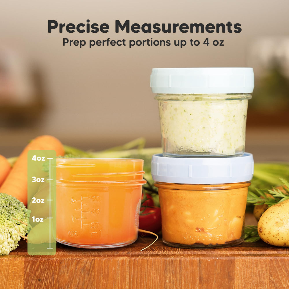 KeaBabies leak-proof container keeps puree secure during travel.