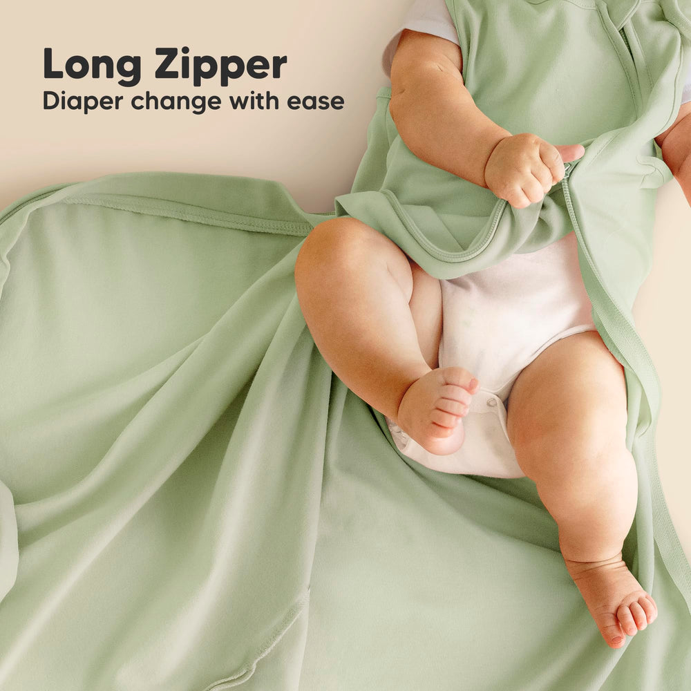 KeaBabies Lightweight breathable sleep sack for all seasons.