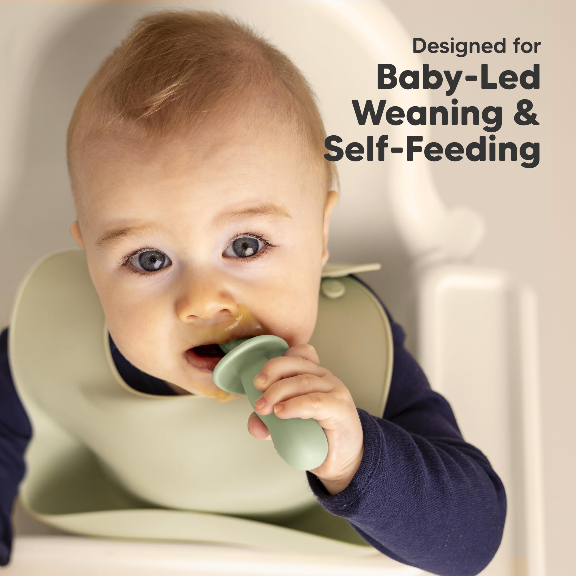 KeaBabies Lil' Prep set – age-appropriate utensils for 6-12 months