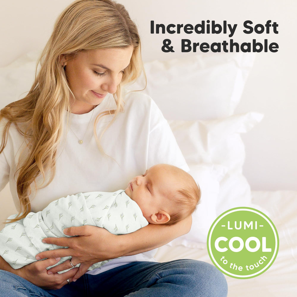 KeaBabies Lumi Muslin close-up reveals soft, breathable fabric ideal for baby comfort.